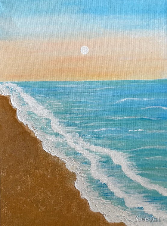 Morning Calm by the sea