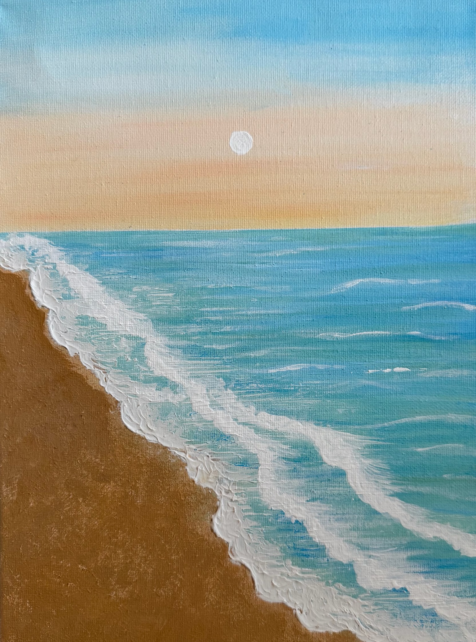 Morning Calm by the Sea